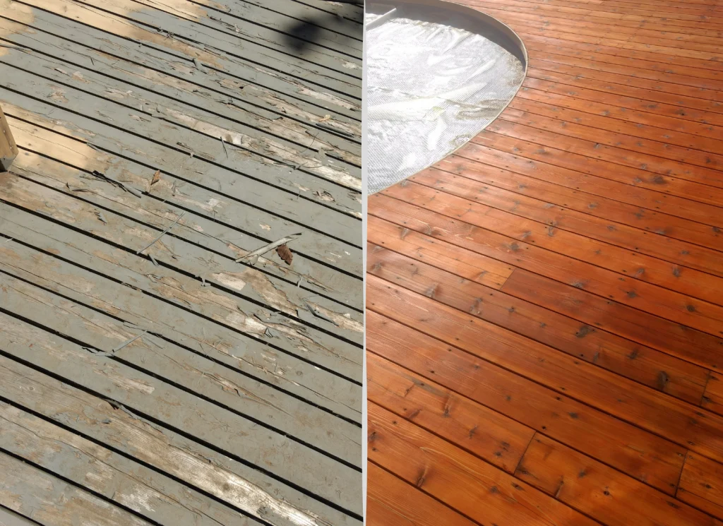 deck oiling
