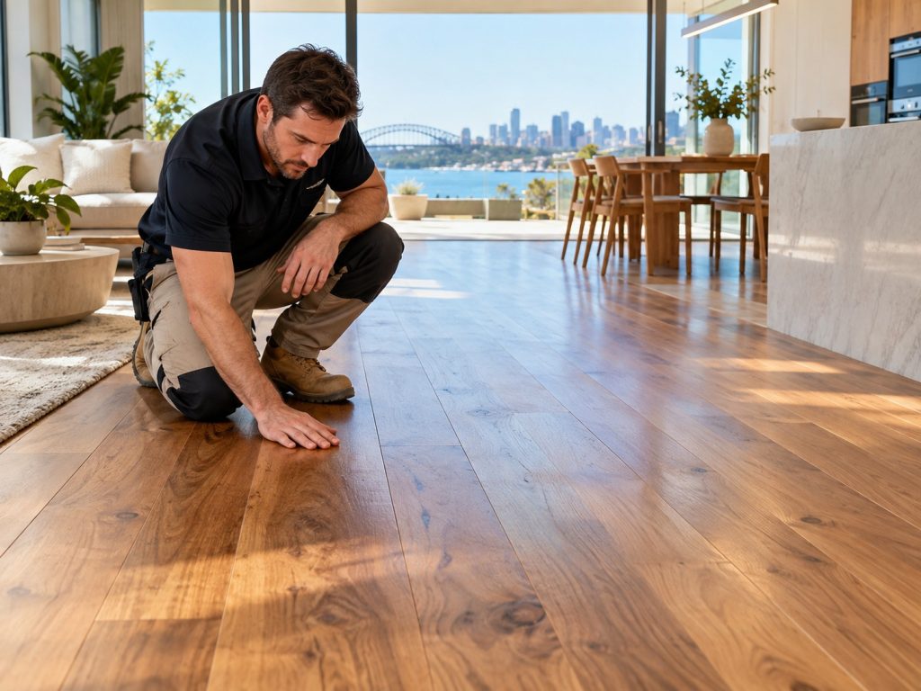 Deck sanding and oiling service in Sydney