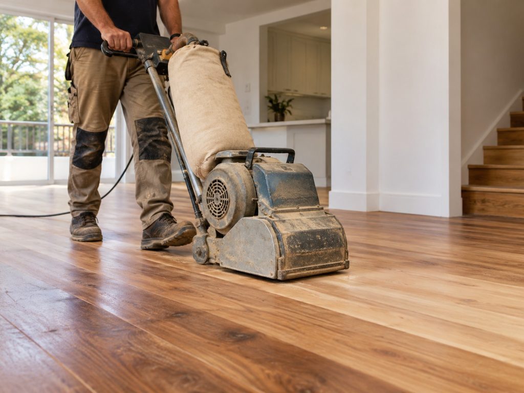 Professional timber floor sanding in Sydney