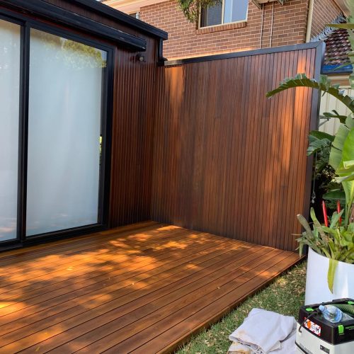 Deck oiling