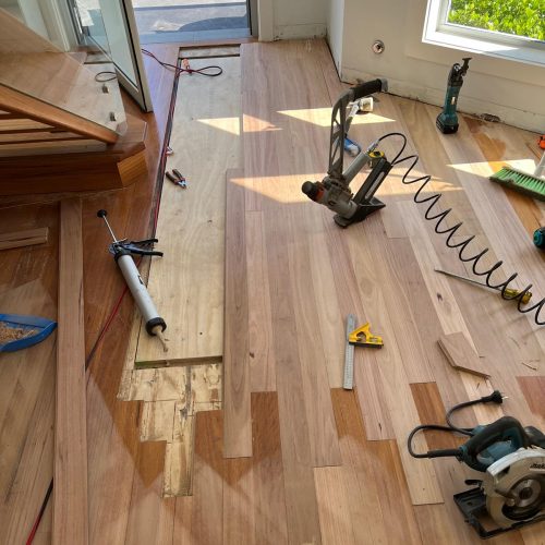 Timber floor repair and restoration